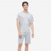 LilySilk Silk Knit Loungewear Set Round Collar Men Clothing NEW Free Shipping