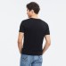 LilySilk Mens Silk Knitted T Shirt Crew Neck Free Shipping